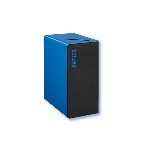 Cubatri XL 90L - Poubelle de tri en acier