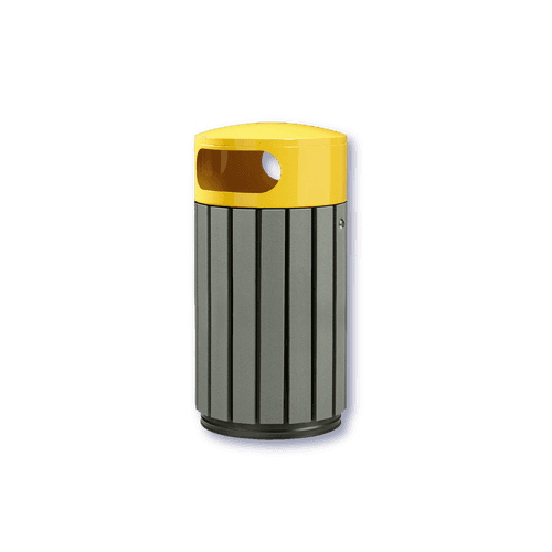 Zeno Etik 40L - Corbeille extérieure plastique recyclé