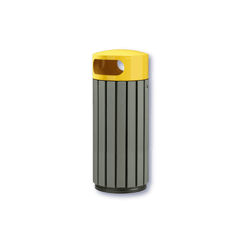 Zeno Etik 60L - Corbeille extérieure plastique recyclé